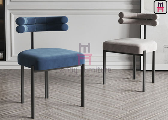 Αγορά Στρατηγική καρέκλα εστιατορίου ξύλινης πλάτης με ξύλο καρυδιού και σφενδάμου και δέρμα για κομψό φαγητό online manufacture