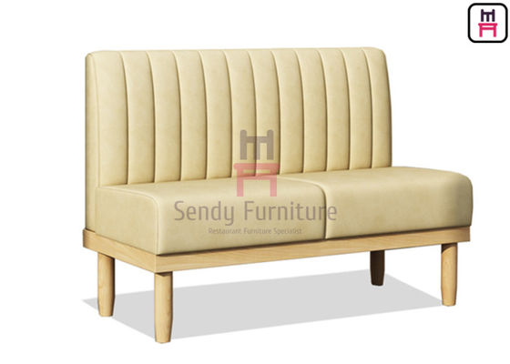 Αγορά Θάλαμος εστιατορίου Solid Wood 1,2cbm 4 ποδών PU με ταπετσαρία θέσεων για περίπτερο online manufacture