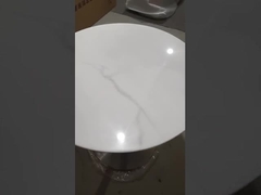 Βουρτσισμένη χρυσή βάση τουλιπών με τη μαρμάρινη βάση τραπεζάκι σαλονιού/πινάκων σαλπίγγων