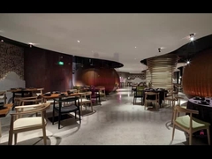 Πέρα Armrest μεγέθους ξύλινες έδρες εστιατορίων με το μαξιλάρι δέρματος/ξύλινο πλαίσιο