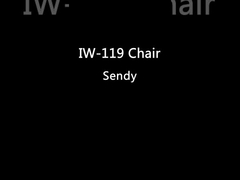 Το δέρμα επικάλυψε τις ξύλινες να δειπνήσει έδρες κανένα Armrest με το ξύλινο μαύρο χρώμα τέφρας