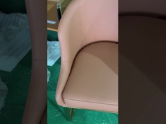 Κανένα πτυσσόμενο άνετο σύγχρονο ύφος πλαισίων ανοξείδωτου εδρών εστιατορίων ξενοδοχείων